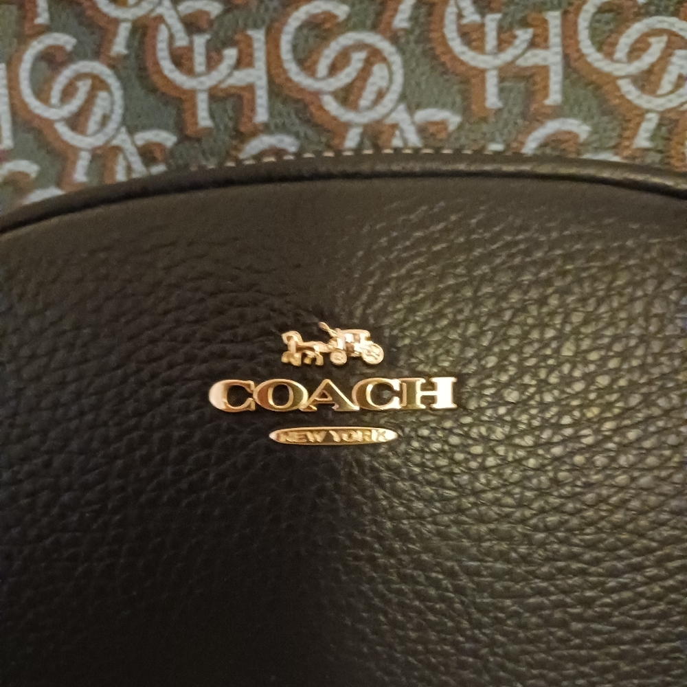 Coach Monogram Backpack Medium Size - Picture 3 of 16